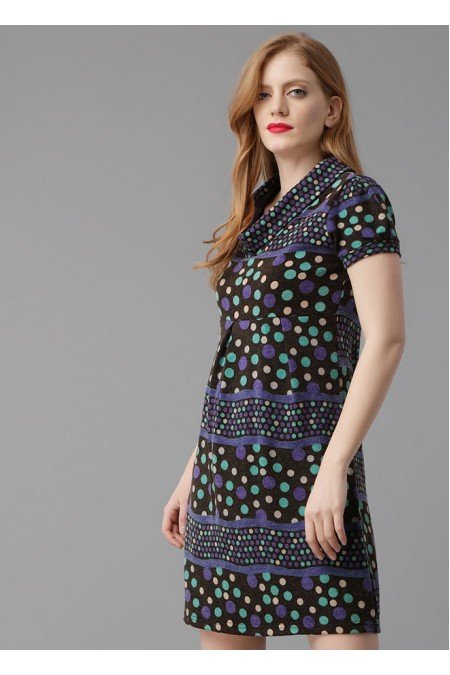 Desenli Elbise