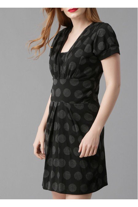 Siyah Elbise Puanlı