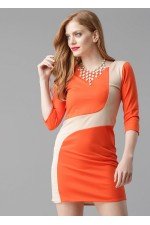 Orange Elbise Orange Elbise