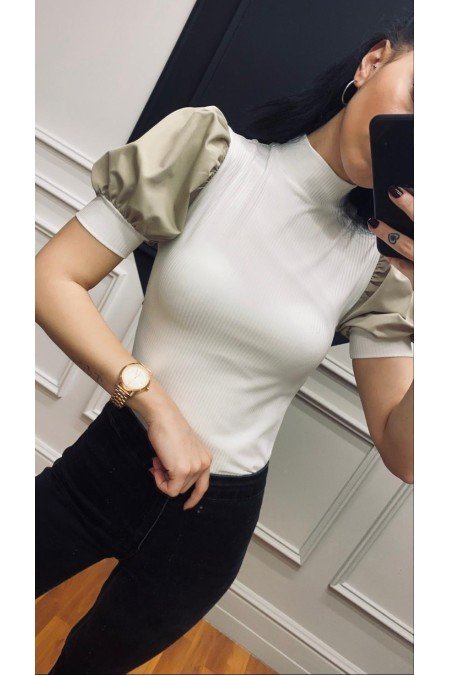 Beyaz Bluz Poplin Kumaş