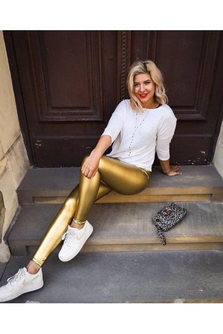 Gold Tayt Deri