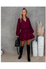 Bordo Elbise Bordo Elbise