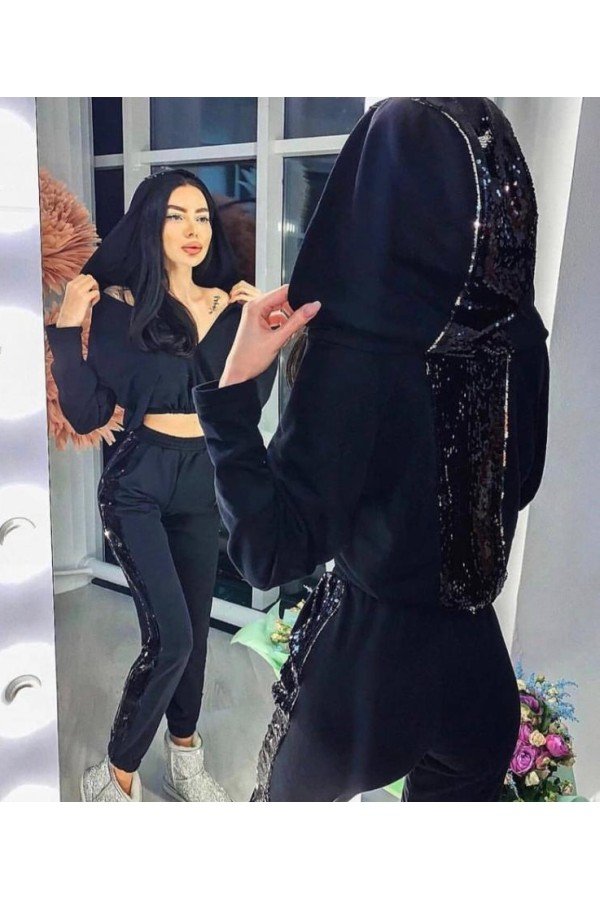 Siyah Eşofman Takım Siyah Eşofman Takım