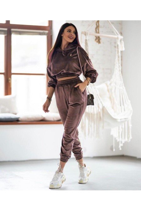 Kahve Eşofman Takım