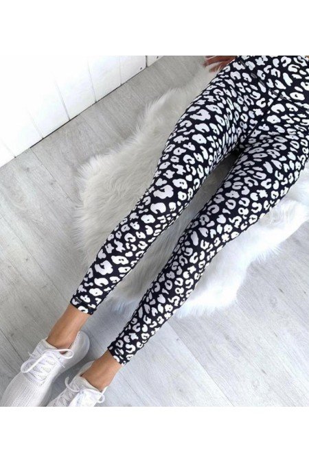 Çiçek Desenli Tayt