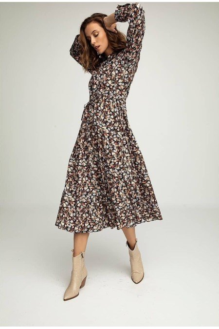 Desenli Elbise