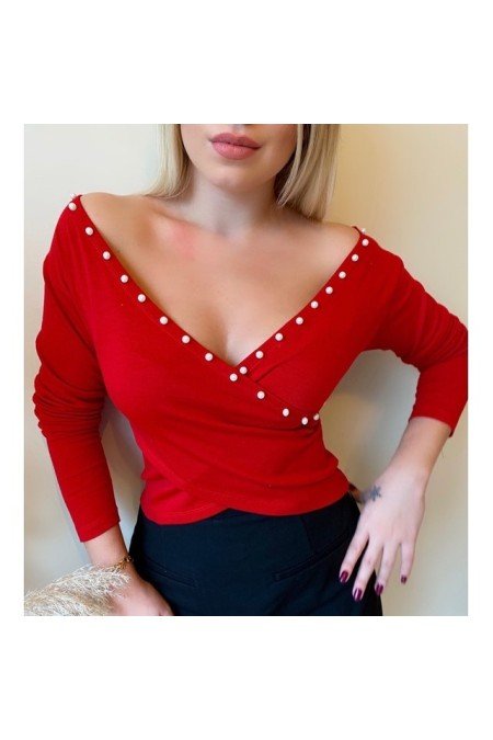 Kırmızı Bluz