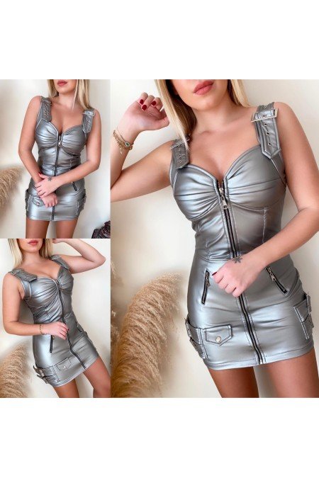 Gümüş Elbise Deri