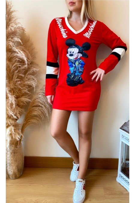 Kırmızı Elbise 2 İplik