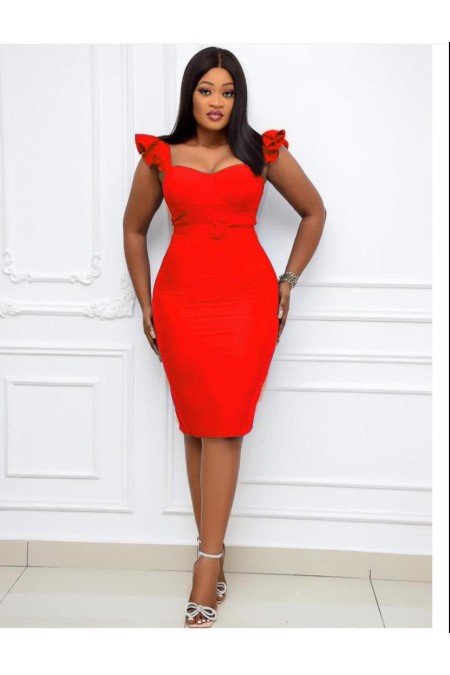 Kırmızı Abiye Kırmızı Abiye