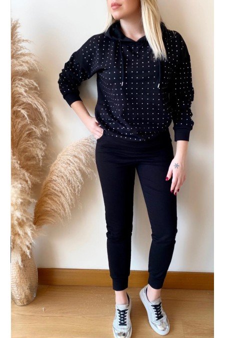 Siyah Eşofman Takım 2 İplik