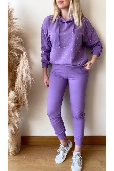 Lila Eşofman Takım 2 İplik