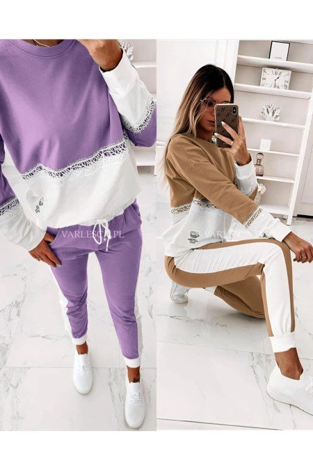 Lila Eşofman Takım