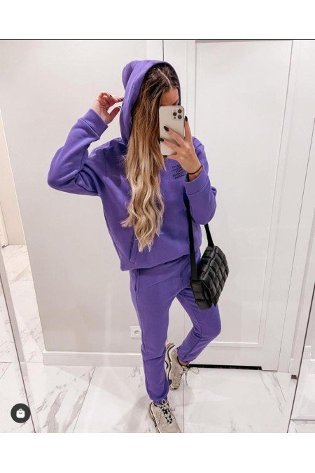 Lila Eşofman Takım