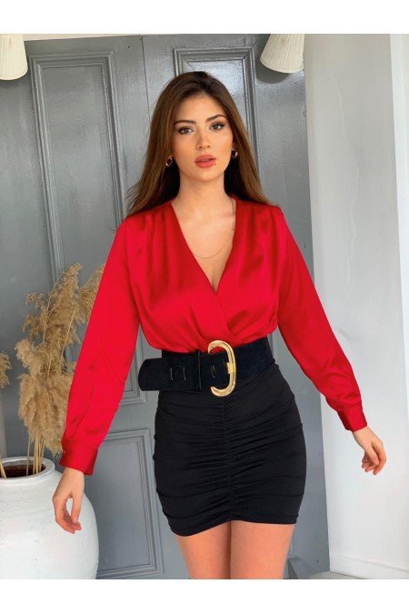 Kırmızı Bluz