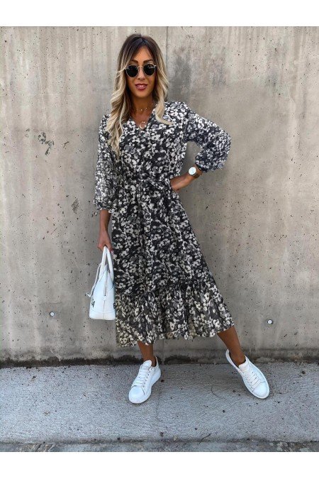 Desenli Elbise