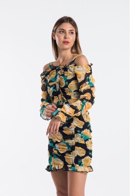 Desenli Elbise Desenli Elbise