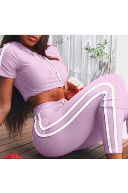 Lila Eşofman Takım