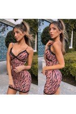 Zebra Elbise Micro Kumaş Zebra Elbise Micro Kumaş