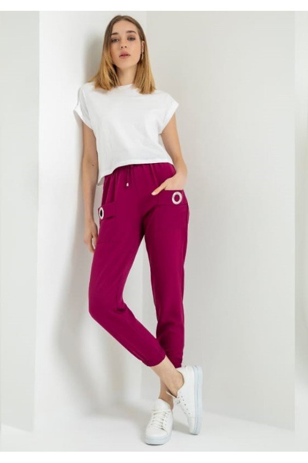 Fuşya Pantolon Fuşya Pantolon