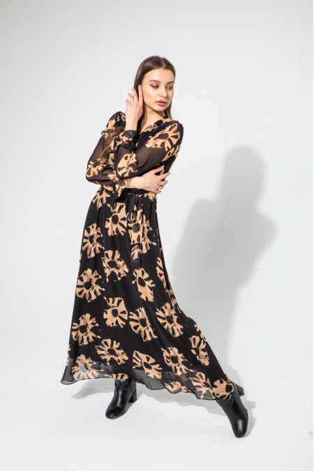 Desenli Elbise Desenli Elbise