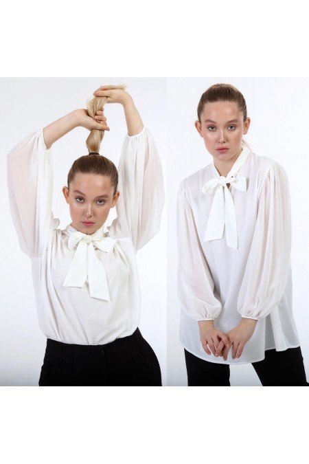 Beyaz Bluz Beyaz Bluz