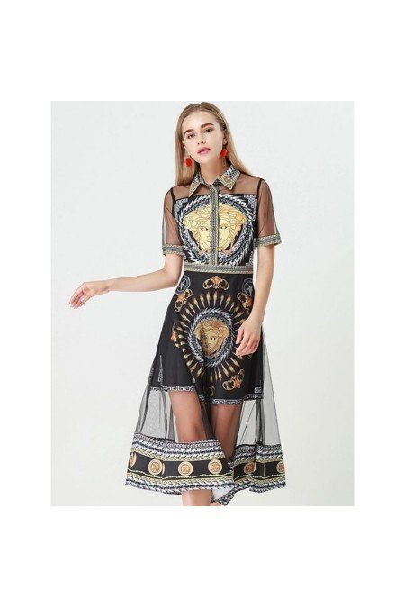 Desenli Elbise Desenli Elbise