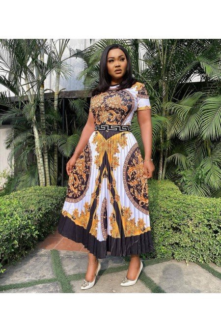 Desenli Takım Jennyfer Krep Kumaş Desenli Takım Jennyfer Krep Kumaş