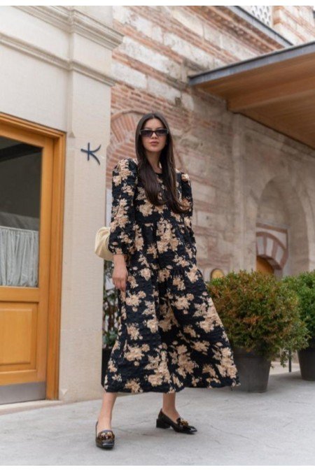 Desenli Elbise Desenli Elbise