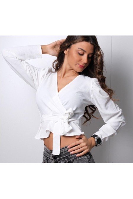 Beyaz Bluz Beyaz Bluz