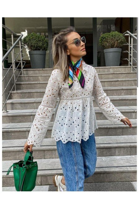 Beyaz Bluz Beyaz Bluz