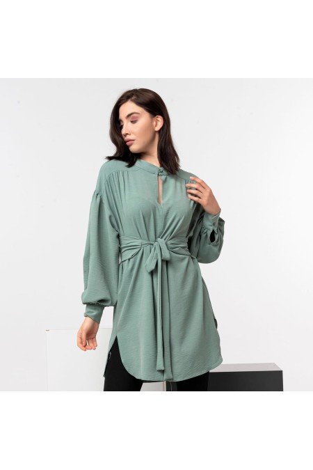 Mint Tunik Airobin Kumaş