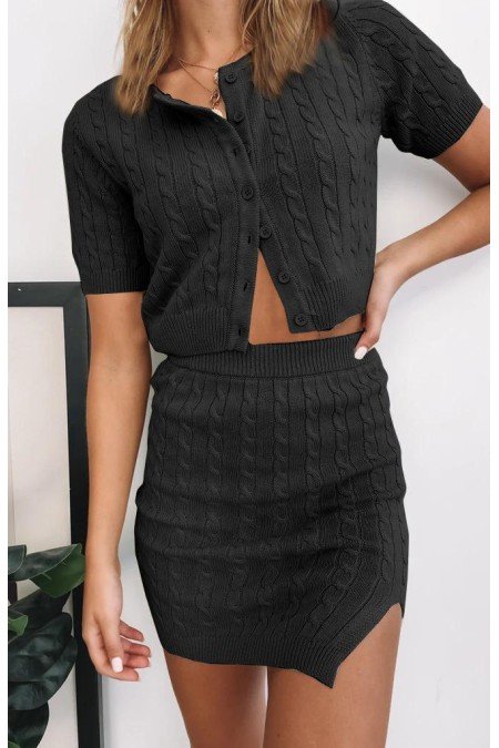 Siyah Takım Triko Siyah Takım Triko