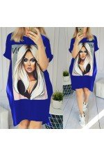 Saks Tunik Elbise Saks Tunik Elbise