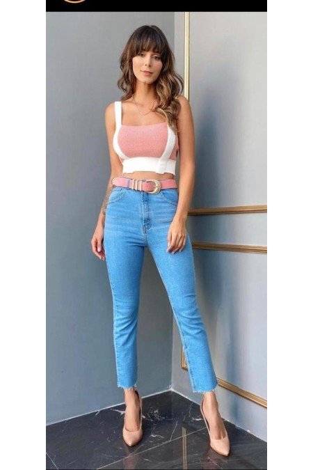 Pembe Bluz Triko Pembe Bluz Triko