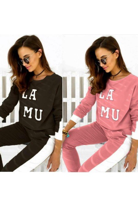 Pembe Eşofman Takım