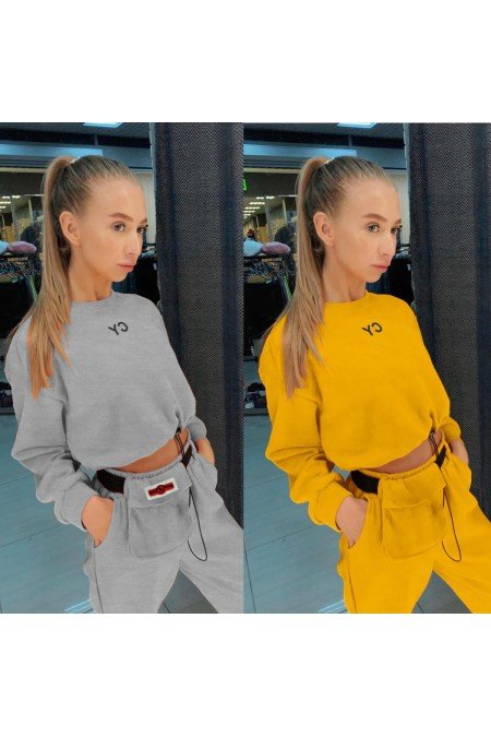 Sarı Eşofman Takım