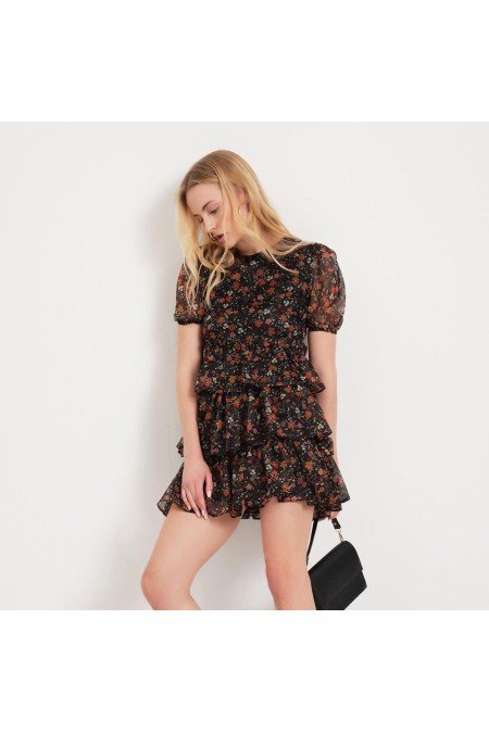 Desenli Elbise