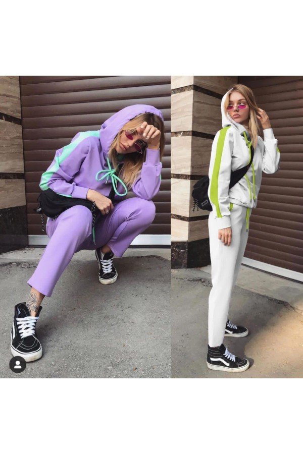 Lila Eşofman Takım Lila Eşofman Takım