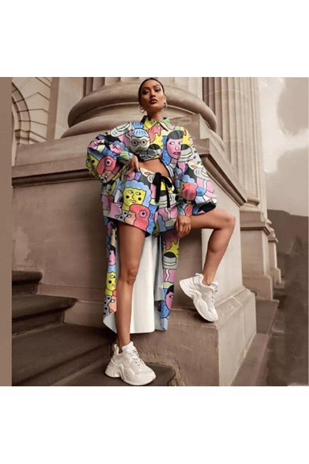 Desenli Takım Atlas Kumaş Desenli Takım Atlas Kumaş