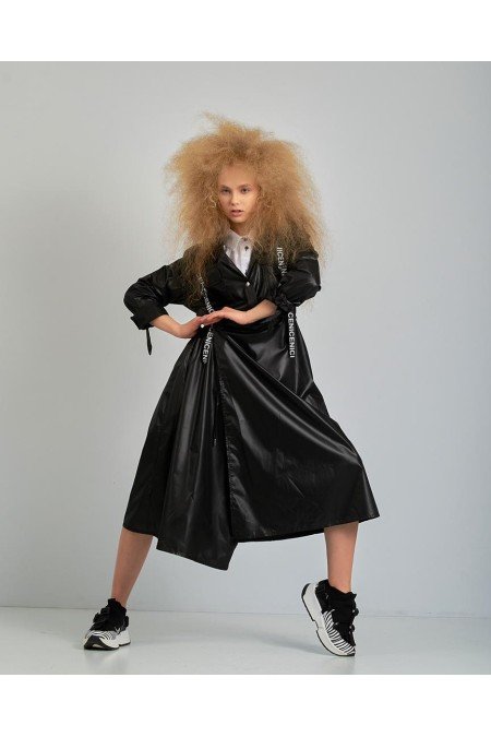 Siyah Mont Kaban Trençkot