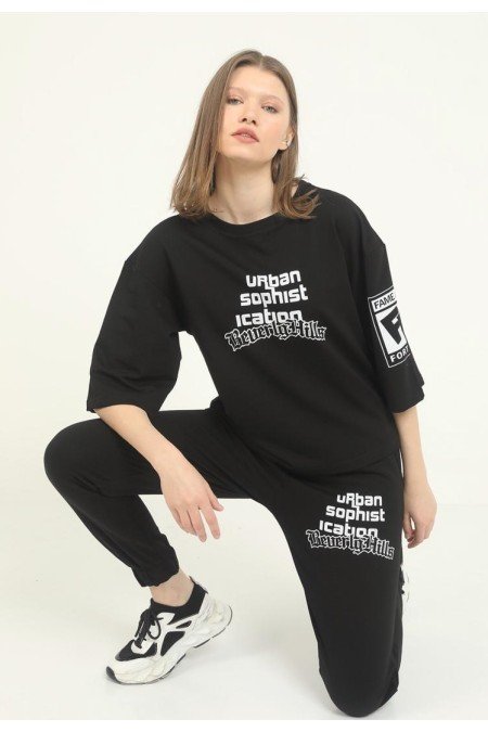 Siyah Eşofman Takım