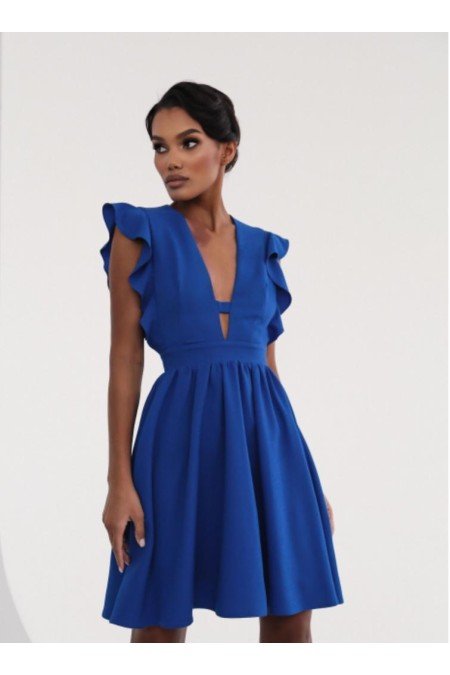 Saks Elbise Krep Kumaş