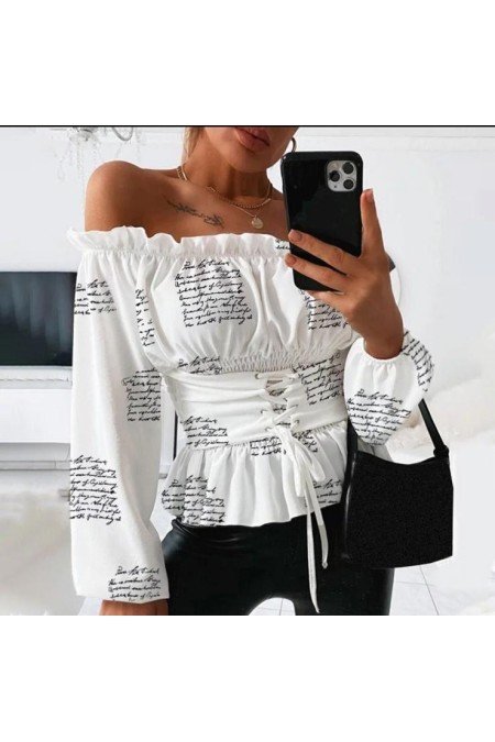 Beyaz Bluz Beyaz Bluz