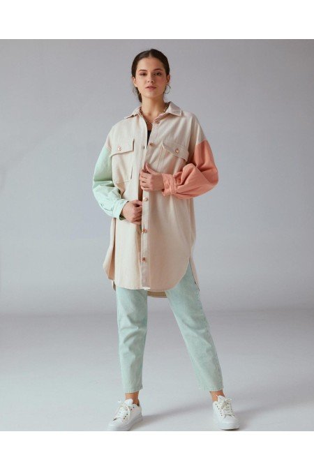 Krem Gömlek Krem Gömlek