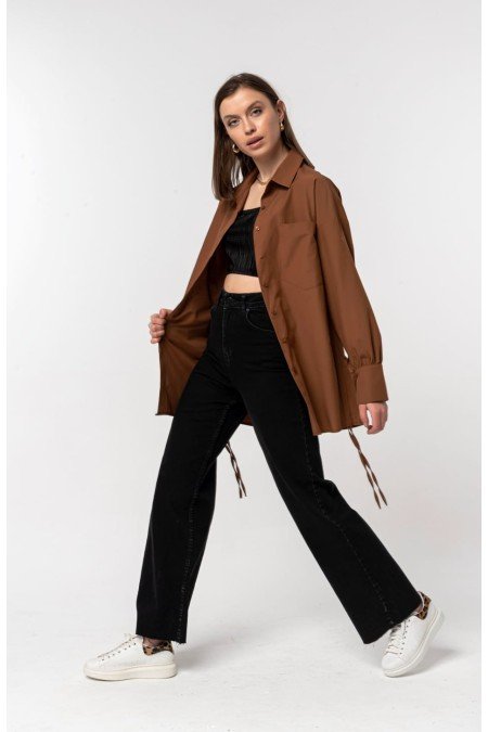 Kahverengi Gömlek Kahverengi Gömlek