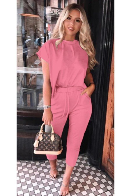 Pembe Takım Süprem Kumaş