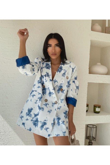 Desenli Ceket Desenli Ceket