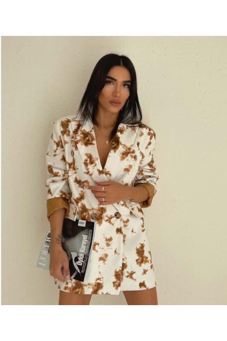 Desenli Ceket Desenli Ceket