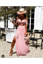 Pembe Elbise Süprem Kumaş Pembe Elbise Süprem Kumaş